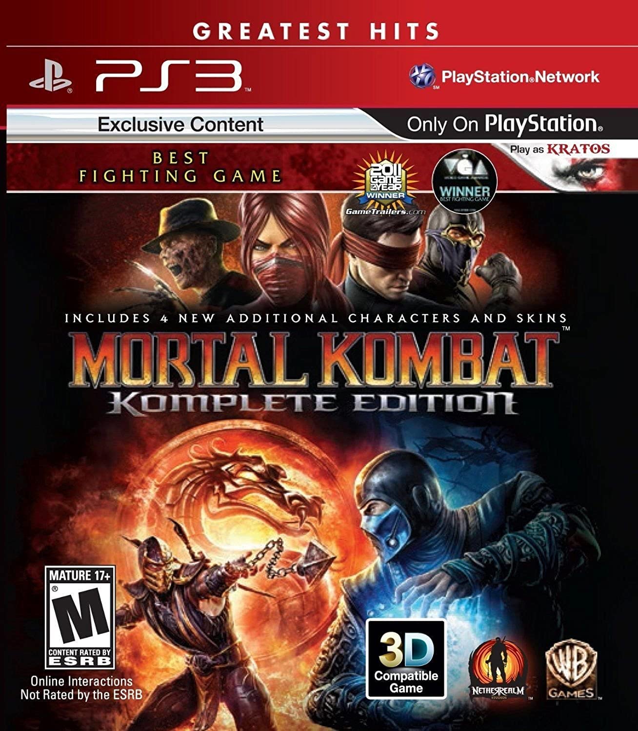 WB Games Mortal Kombat: Komplete Edition - Playstation 3