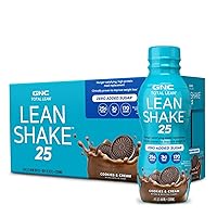 GNC Total Lean Lean Shake 25 - Cookies and Cream - 12 Bottles