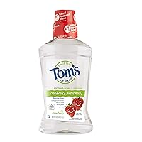 Tom's of Maine Children's Anticavity Mouth Rinse, Kids Mouthwash, Natural Mouthwash, Silly Strawberry, 16 Ounce