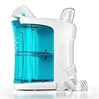 Nasal Care for Sinus Irrigation System with 3 Modes, Desktop Sinus Rinse Nose Cleaner Plus Extra 2 Pairs of Nasal Pillows