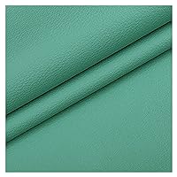 Faux Leather sheetsHobby Horse Leather Hide Crafts Tooling Sewing Hobby Workshop Handmade Craft Supplies Leathercloth Upholstery Textured Material -Light Green 1.6x8m