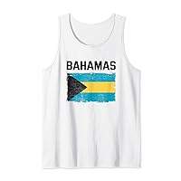 Bahamas Bahamian Flag Tank Top