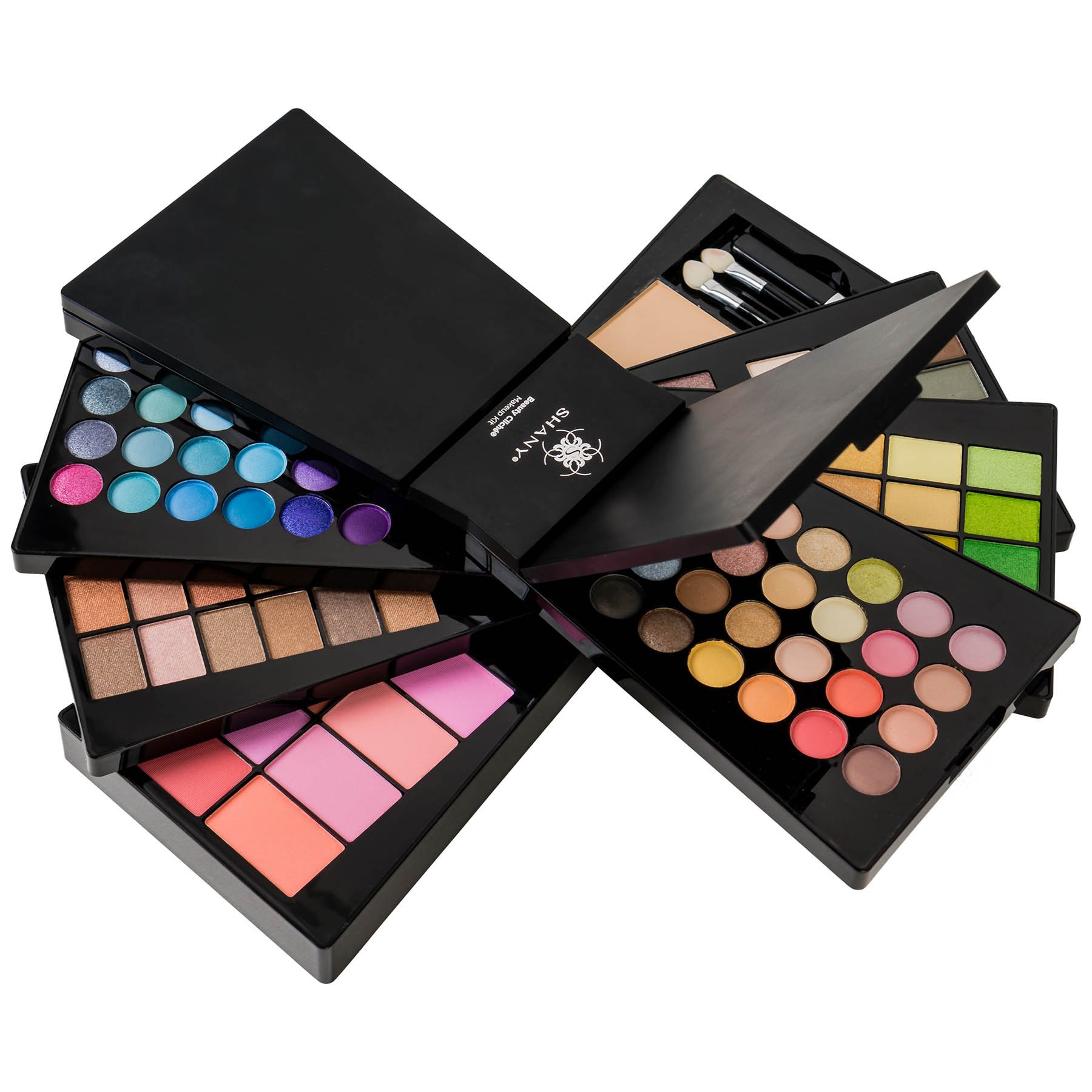 The SHANY Beauty Cliche - Makeup Palette - All-in-One Makeup Set with Eyeshadows, Face Powders, and Blushes