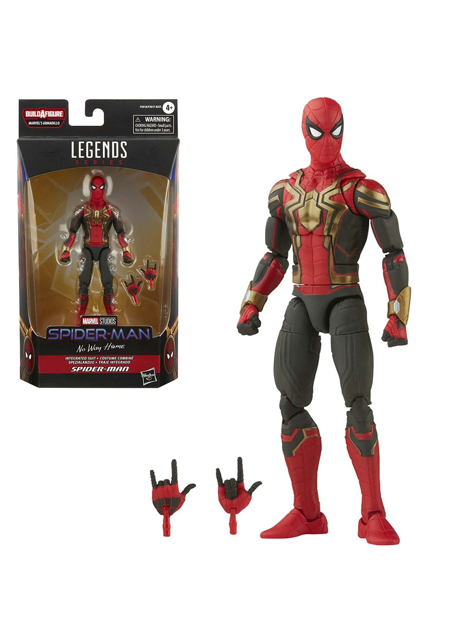 Mua Spider-Man Marvel Legends Series Integrated Suit 6-inch Collectible  Action Figure Toy, 2 Accessories trên Amazon Mỹ chính hãng 2023 | Fado
