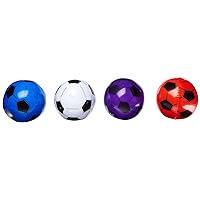 12 Inflatable Soccer Balls - Soccer Ball Inflates - 16'' Assorted Colors