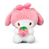 Cute Plush Strawberry Cartoon Doll, Soft Squishy Stuffed Animals Kawaii Throw Pillow - Gift for Girls Boys