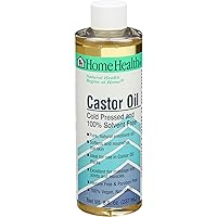 Castor Oil Cold Pressed & Cold Processed, 8 Oz Home Health Castor Oil Cold Pressed & Cold Processed, 8 Oz