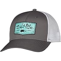 Salt Life Men's Aqua Badge Hat
