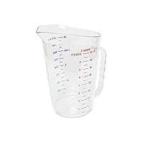 Thunder Group 2 quart/ 2 liter polycarbonate measuring cup, comes in each