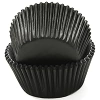 Chef Craft Classic Cupcake Liners, 50 count, Black