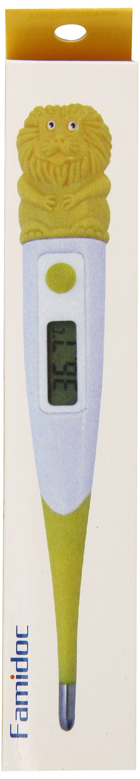 Zoo Animal Digital Pediatric Fever Thermometer for Children, Lion