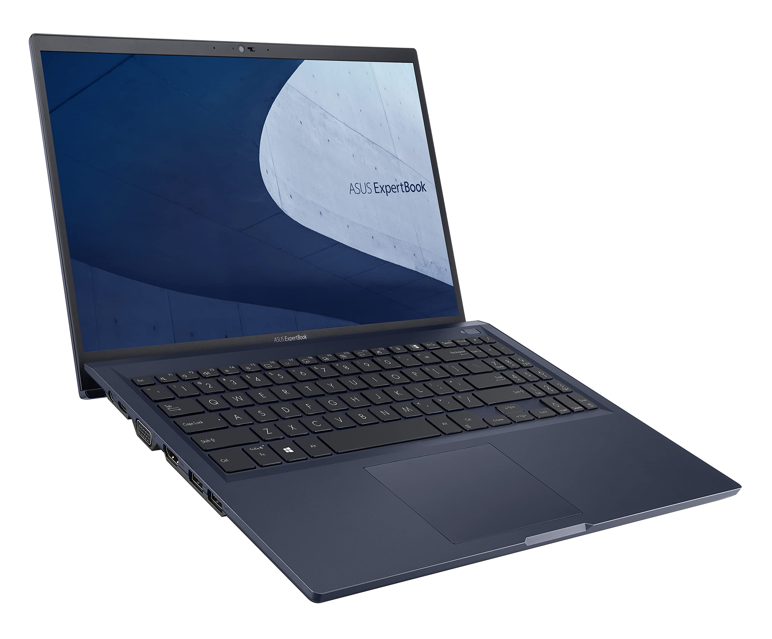 ASUS ExpertBook B1 Business Laptop, 14” FHD, Intel Core i5-1135G7, 256GB SSD, 8GB RAM, Military Grade Durable, AI Noise Cancelling, Webcam Privacy Shield, Win 10 Pro, Star Black, B1400CEA-XH51