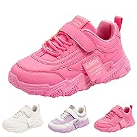 Boys Girls Shoes Kids Sneakers 𝐖aterproof Breathable Athletic Running Shoes All Seasons Non Slip Tennis Shoes