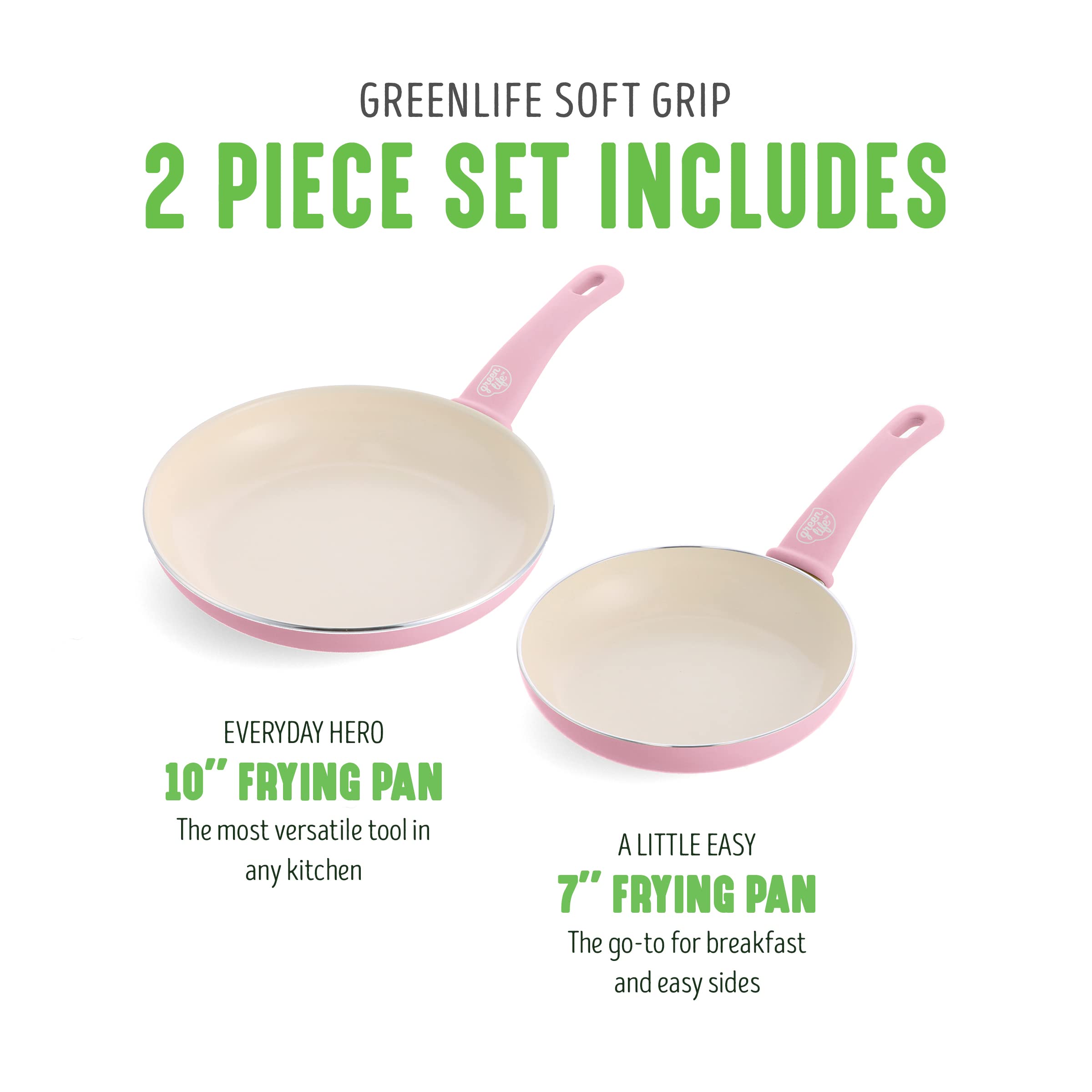 GreenLife Soft Grip Healthy Ceramic Nonstick, 7