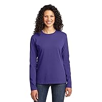 Port & Company Women's Long Sleeve 54 oz 100% Cotton T Shirt