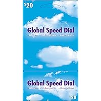 $20 Prepaid Phone Card, Call Card for International and Domestic Calls, Phone Card, Clear Voice, No Connection Fee, Call from Foreign Countries to USA, Pinless, Live Customer Service