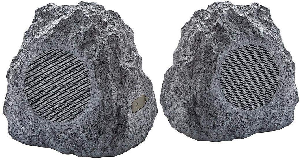 ION Audio Sound Stone 2 Wireless Outdoor Rock Speakers (Pair) - Dark Gray