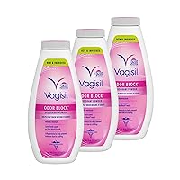 Vagisil Odor Block Deodorant Powder for Women, Helps to Prevents Chafing, Talc-Free, 8 Ounce (Pack of 3)