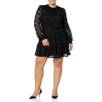 City Chic Women's Apparel Women's Citychic Plus Size Dress Tiered Lace