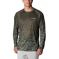 Columbia Men's Super Terminal Tackle PFG Fresh Fade Long Sleeve