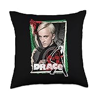 Draco Malfoy Photo Collage Throw Pillow, 18x18, Multicolor