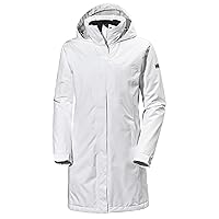 Womens Aden Insulated Waterproof Windproof Breathable Long Length Packable Hood Rain Coat Jacket