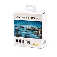 NiSi 82mm Circular ND Filter Kit | ND8 (3 Stop), ND64+CPL (6 Stop), ND1000 (10 Stop) Neutral Density Camera Lens Filters with Cleaning Cloth and Filter Pouch | Long-Exposure and Landscape Photography