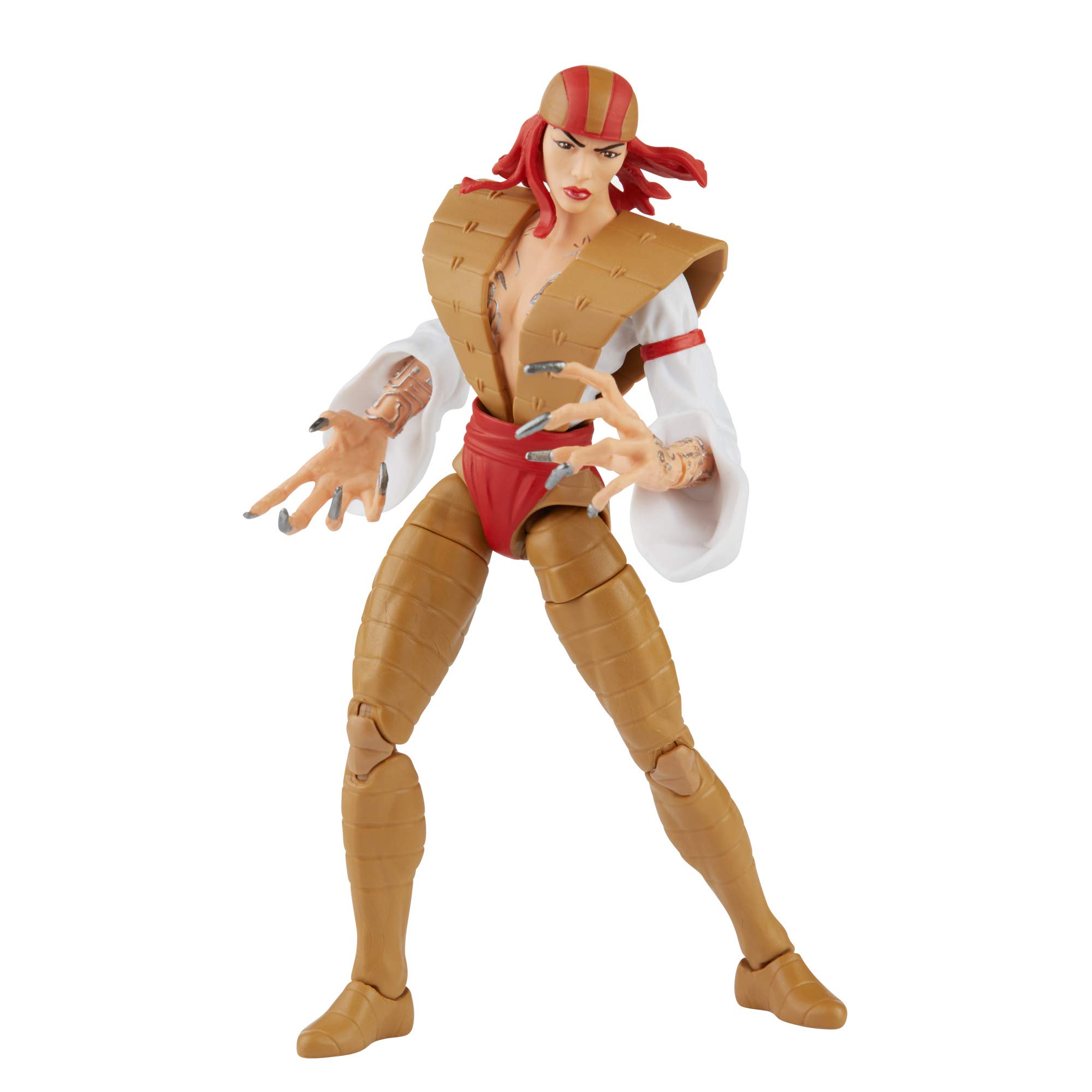 Marvel Hasbro Legends Series 6-inch Collectible Lady Deathstrike Action Figure, Includes 1 Build-A-Figure Part(s), Premium Design