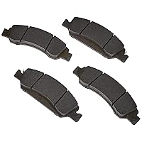 ACDelco Silver 14D1367CH Ceramic Front Disc Brake Pad Set with Hardware