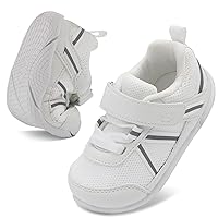 Scurtain Baby Walking Shoes Comfortable Toddler Boys Girls Sneakers Soft Sole Barefoot Tennis Shoes