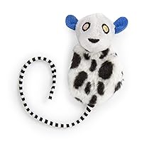 Petlinks HappyNip Lemur Lights Electronic Light Cat Toy, Contains Silvervine & Catnip, Battery Powered - Black/White, One Size