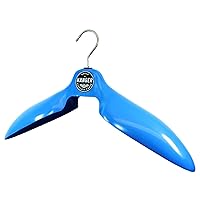 Wetsuit Hanger 'Shoulder Saver' by BAKER HANGER - USA Made - 4 Inch Hook (Blue)