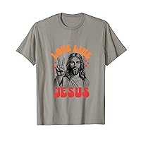 Love Like Jesus Retro 70s Style Christian Men Women T-Shirt