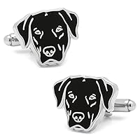 Cufflinks Inc. Black Labrador Cufflinks