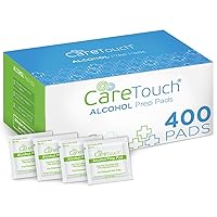 Sterile Alcohol Prep Pads, Medium 2-Ply - 400 Alcohol Wipes (CTAP400-VC) - Alcohol Pads Individually Wrapped