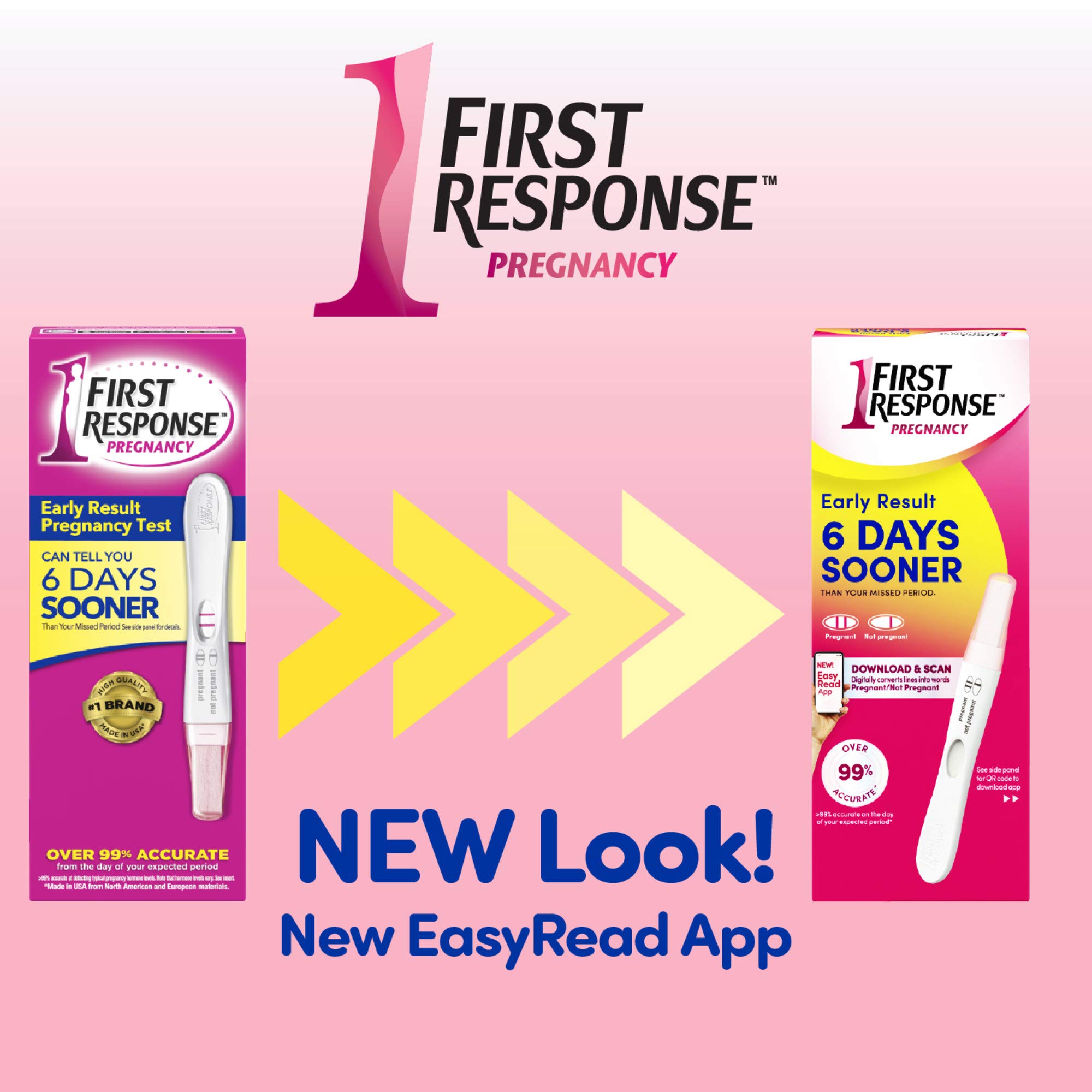 First Response Early Result Pregnancy Test, 3 Count (Packaging & Test Design May Vary) (Pack of 5)