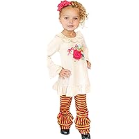 Boutique Clothing Girls Thanksgiving Day Turkey Top Pants Outfit Clothing Sets with Headbands - Give Thanks Gift