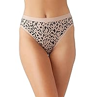Wacoal Womens Understated Cotton Hicut Brief Panty