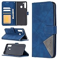 Ultra Slim Case Case for Samsung Galaxy A21 Multifunctional Wallet Mobile Phone Leather Case Premium PU Leather Case,Credit Card Holder Kickstand Function Folding Case Phone Back Cover