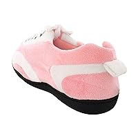 Comfy Feet Unisex-Adult Pink and White Slipper