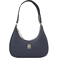 Tommy Hilfiger Women's TH Essential SC Shoulder Corp AW0AW16081 Hobo, Blue (Space Blue), OS