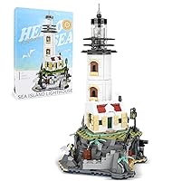 Ideas Lighthouse Building Set for Adults and Kids, Architecture Building Kit Collection Model for Home, STEM Gift Toy for Boys and Girls (1092 PCS)
