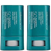 Colorescience Sunforgettable Total Protection Sport Stick SPF 50, Mineral, Broad Spectrum, Water/Sweat Resistant, Reef Safe, Hypoallergenic,