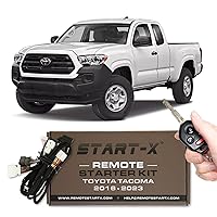 Start-X Plug N Play Remote Starter Kit for Toyota Tacoma 2016-2023 & Toyota Highlander 2014-2019 / Key Start