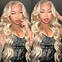 Beauty Forever Pre-Everything Glueless Frontal Ash Blonde Wig Human Hair 13x4 Body Wave Lace Front Wigs Pre Cut Bye Bye Knots Glueless Wigs Pre-Bleached Knots Pre Plucked 150% Density 18 Inch