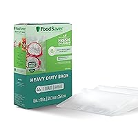 FoodSaver Heavy Duty Quart Vacuum Seal Bags, 44 Pack