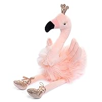 Plush Ballerina Flamingo Stuffed Animal for Girls Kids Birthday Gifts and Decor