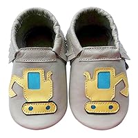 Prewalk Baby Shoes Boy Girl Infant Children Kid Toddler Crib Boy First Walk Gift Moccasin Digger Beige