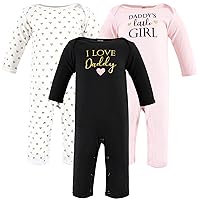 Hudson Baby baby-girls Cotton Coveralls