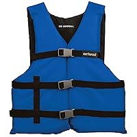 AIRHEAD General All Purpose Life Jacket, US Coast Guard Approved Type III Life Vest, Perfect for Boating and Personal Watercraft Use